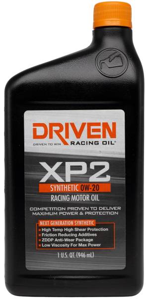 DRIVEN OIL MICROZOL XP2 SAE 0W-20 9.46L 00206