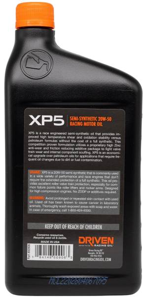 DRIVEN OIL XP5 SAE20W50 00906