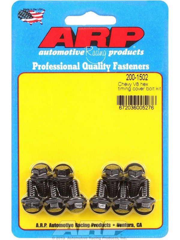 ARP BOLT KIT SB/BB Chev Timing Cover Bolts 200-1502