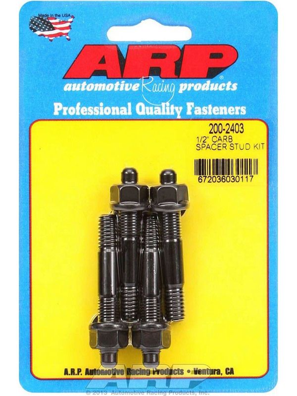 ARP STUD KIT Carburetor Studs 1/2" Spacer 200-2403