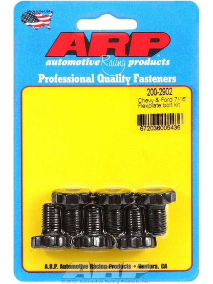 ARP BOLT KIT Chev & Ford Flexplate Bolts 200-2902