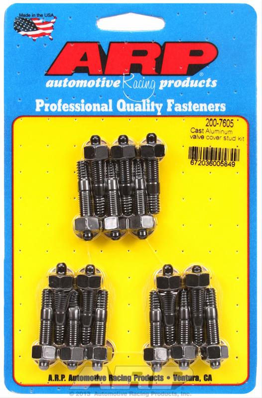 ARP STUD KIT Valve Cover Studs Hex 16pk 200-7605