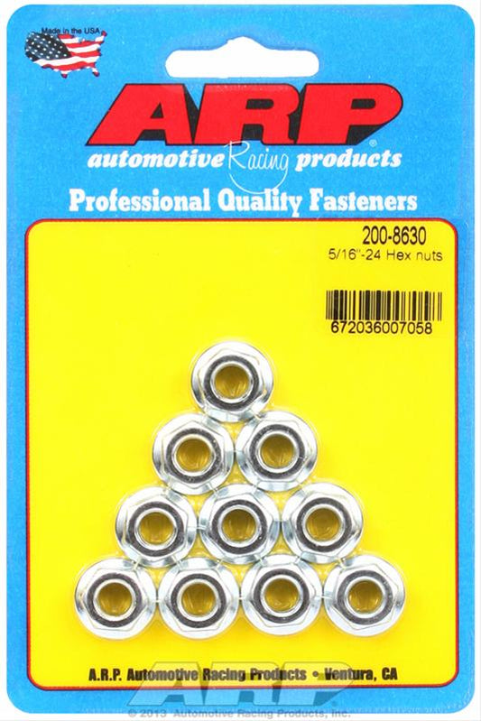 ARP NUT 3/8-24 Hex 10pk 200-8630