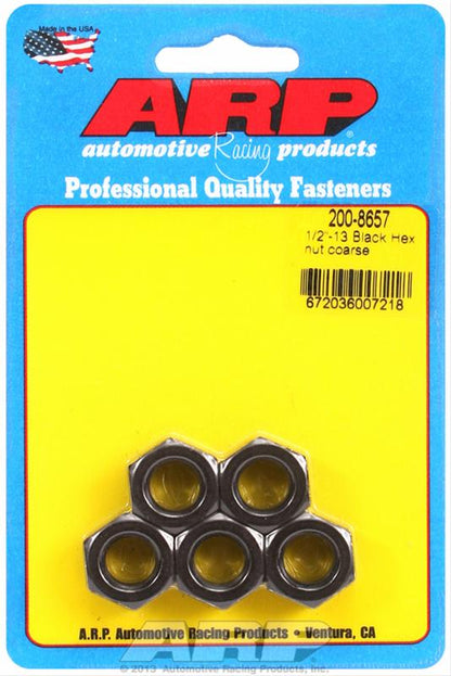 ARP NUT 1/2"-13 Hex 5 pk 200-8657