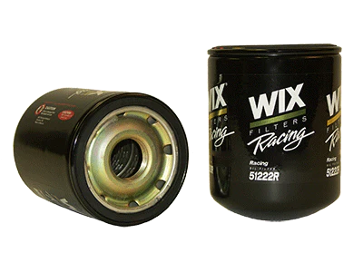 WIX 51222R Racing Oil Filter, Universal, 1 1/2-12 Thread