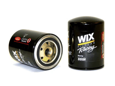 WIX 51515R Racing Oil Filter Suit Ford, Mopar, 3/4-16 Thread With Anti Drain Back Valve